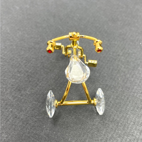 Swarovski Crystal Miniature Tricycle Figurine - Picture 5 of 9